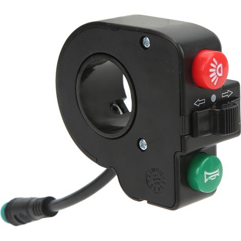 Rollerhupenschalter, Kunststoff, 5-poliger Stecker, Wasserdicht, 3-in-1 Austauschbarer Tastenschalter Für Kugoo M4 Und M4 Pro