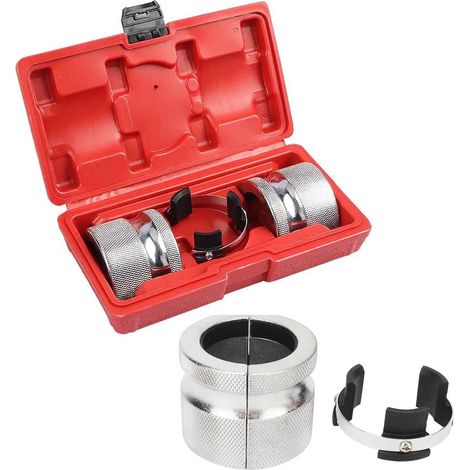 Verstellbares Werkzeug Zum Einsetzen Von Gabelsimmerringen – 39 Bis 50 Mm – Kohlenstoffstahl. Mit Kunststoffkoffer. Für Motorräder.