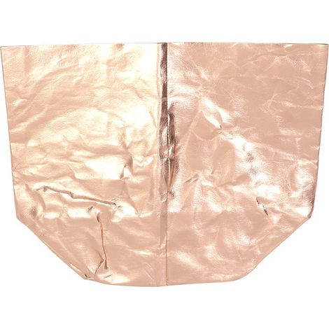 Wiederverwendbarer Pflanzbeutel Aus Kraftpapier, Anzuchtbeutel Für Garten Und Balkon, Roségold, 20 X 20 Cm