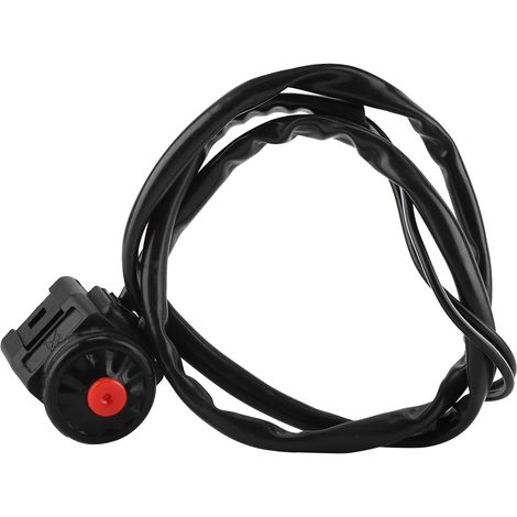 7/8 Zoll (22 Mm) Not-aus-schalter Mit Hupenknopf, Universeller Not-aus-schalter Mit Hupenknopf Für Motorradlenker, Geeignet Für Motorrad, Fahrrad, Atv Und Dirtbike