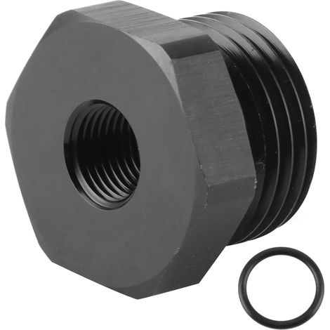 An10 Orb Rechtsgewindestopfen Mit Sechskantkopf Und Nbr-o-ring-anschluss, Aluminium, Wiederverwendbar