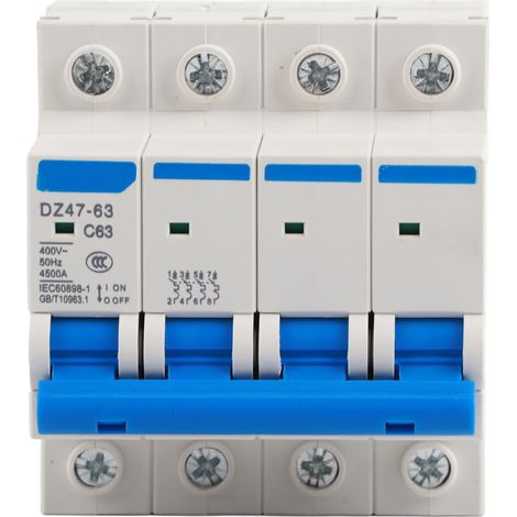 Fehlerstromschutzschalter Dz4763 4p 400v/63a Luftschalter