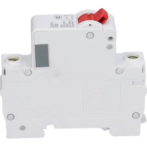 Miniatur-1p-leistungsschalter, Niederspannungs-ableitstromschutz, Luftschalter 230 V 400 V 63 A Dz47s C63