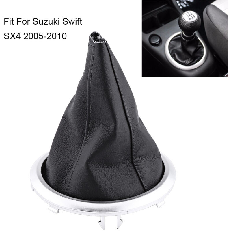 Schwarze Manschette Für Den Schalthebelrahmen Von Suzuki Swift Sx4 (2005-2010)