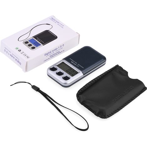 Mini-taschenwaage Mit Lcd-display, Digital, Elektronisch, 600 G, Hochpräzise Goldwaage Für Schmuck