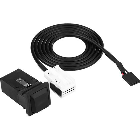 Kfz-usb-aux-audio-schalter Und -kabel Für Rcd510 Rcd310 Golf/gti/r Mk5 Mk6 Jetta 5kd035724