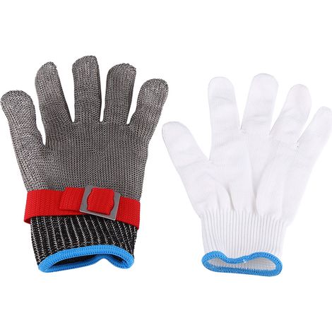 Schnittfester Schutzhandschuh Aus Edelstahlgewebe Ss304 Für Metzgerarbeiten