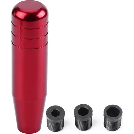 Universeller Schaltknauf Aus Aluminiumlegierung Für Pkw, 13 Cm, Rot