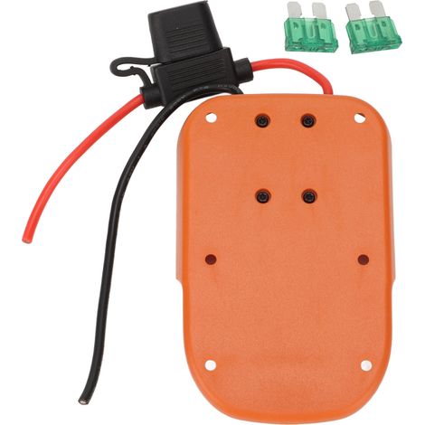 Batterieadapter Mit Sicherung, Praktischer Korrosionsschutz, Einfache Bedienung Für Ridgid 18v