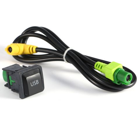Usb-schaltkabel, 100 Cm Kabelbaum Für Rcd510 Rns315 Mk6 Mk5 Sagitar