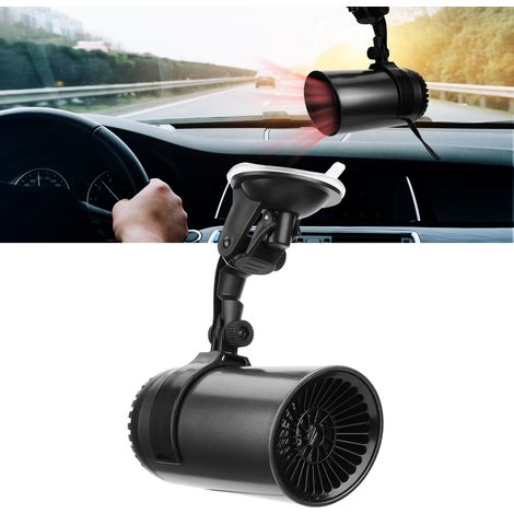 150-w-auto-windschutzscheibenentfeuchter, 12-v-2-in-1-lüfterheizung, Tragbare Autoheizung