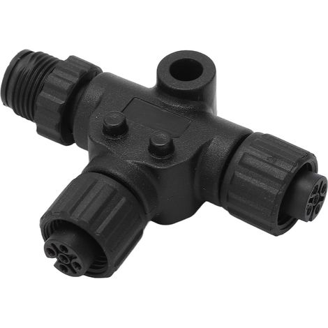 Für Nmea 2000 T 3-port 5-pin-stecker Mit M12-gewinde, Schutzart Ip67 (wasserdicht), Für Garmin-netzwerke