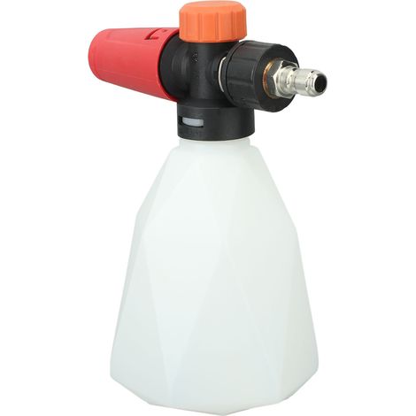 500 Ml Tragbarer Hochdruck-schaumsprüher Mit 1/4-zoll-schnellanschluss Für Garten- Und Autowaschanlagen Mit Diamantmuster