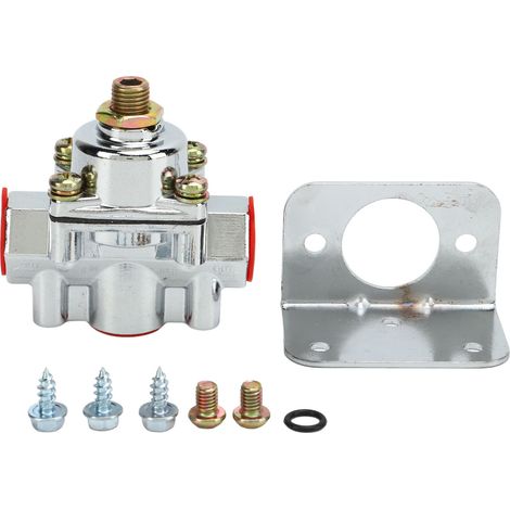 Kraftstoffdruckregler Aus Zinklegierung, 14 Psi, 3/8-zoll-npt-anschluss, 12804 Für Edelbrock-vergaser