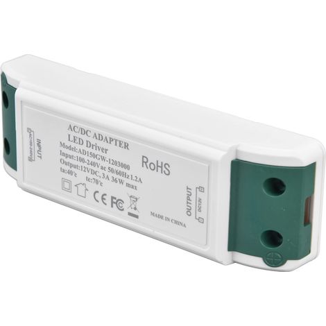 Led-leistungstreiber, Led-transformator-treiber 50/60 Hz Mit Schutzfunktion Für Led-bildschirme, Led-streifen Und Schrankbeleuchtung