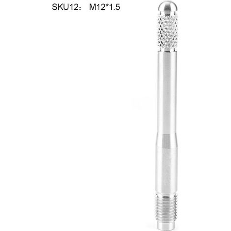 Reifenpositionierstift, Ausrichtwerkzeug Für Radbefestigungen Aus Edelstahl M12 Universal Silber M12 X 1,5