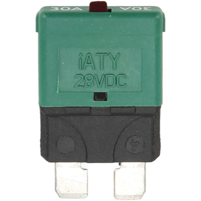 Universeller 30a/28v Dc-sicherungs-/leistungsschalter Mit Automatischer/manueller Rückstellung Für Niederspannungsfahrzeuge, Yachten Und Schiffe