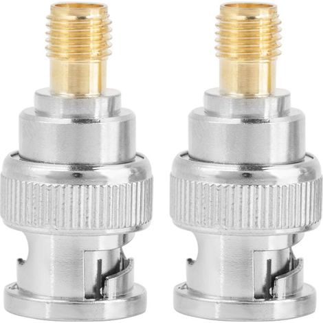 Stück Bnc-stecker Auf Sma-buchse Hf-steckverbinder Koaxialadapter Konverter Teststecker Vergoldeter Kupferkonverter Coretest