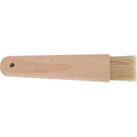 Grillpinsel Aus Holz, Kochpinsel, Ölpinsel, Soßenpinsel, Butterpinsel, Küchenhelfer (flacher Griff)