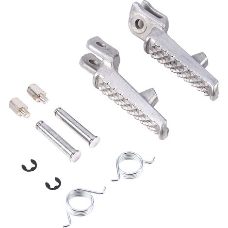 Vordere Fußrasten Für Honda Cbr600 F4i, Cbr919, Cbr1000, Silber
