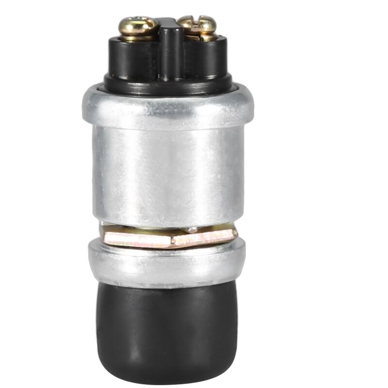 2-poliger 12v 20a Wasserdichter Druckknopfschalter Für Auto, Boot, Fahrrad, Hupe, Motorstart, Robuste Ausführung, Universell