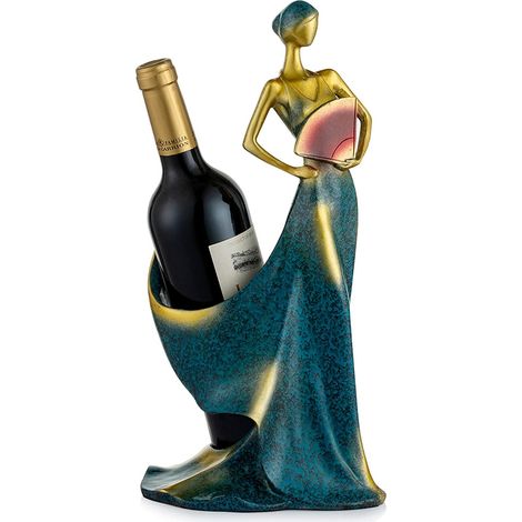 Eleganter Weinflaschenhalter Aus Kunstharz, Rotweinflaschenregal Für Die Hausbar, Schlafzimmer, Küche – Ein Originelles Geschenk Für Partys, Hochzeiten Und Weihnachten.