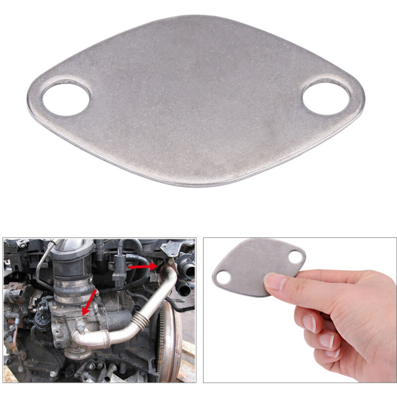 Gistuch – Edelstahl-agr-verschlussplatten-set – 2er-set – Direkter Ersatz Für Renault Espace, Laguna, Master, Trafic, Movano