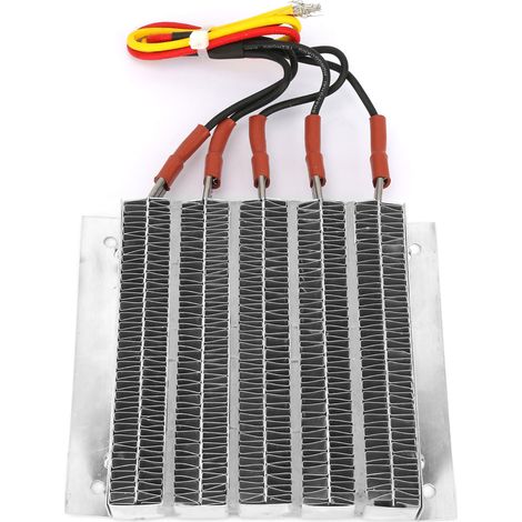 1000w Ptc Konstanttemperatur-gehäuse-wellplatten-thermistor-heizelement Mit Kabel (48v)