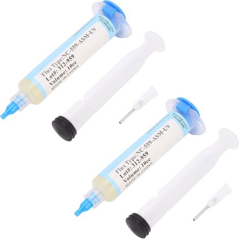 Lötölspritze, Flussmittelpaste, Leiterplatten-bga, Elektronikgeräte, Lötzubehör, 2 Stück