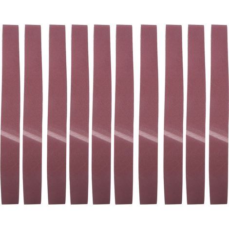 10 Stück Schleifband Für Kreisschleifen, 1220x50mm, Aluminiumoxid Gxk51-b(120)