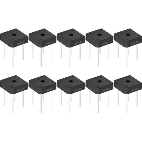 Brückengleichrichter Für Haushaltsgeräte, Industrielle Elektronische Schaltungen, 10a 1000v (5 Stück)