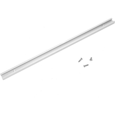 T-nut-gehrungsschienen-vorrichtung Aus Aluminiumlegierung, Nicht Porös, Zum Befestigen Von Verschiebbaren Platten, Werkzeug Für Die Holzbearbeitung (300 Mm)