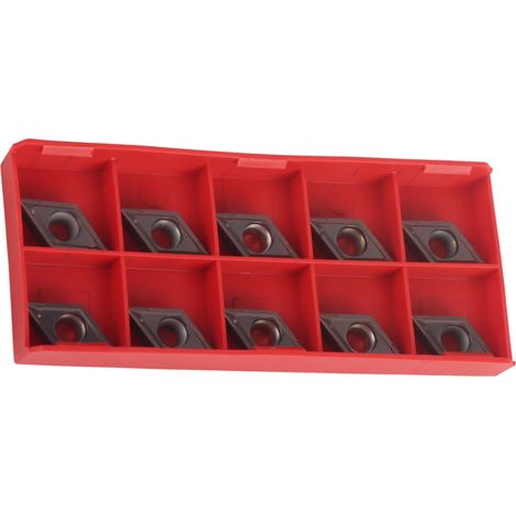 10 Stück/set Cnc-hartmetall-wendeschneidplatten Für Drehmaschinen Mit Aufbewahrungsbox