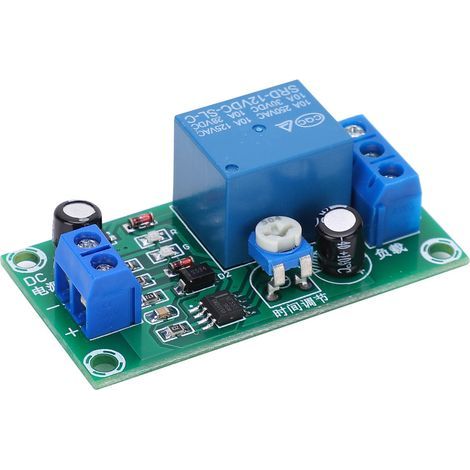 Ne555 Verzögerungsrelaismodul, Dc12v Zeittrennschaltungsplatine Für Automobilelektronik