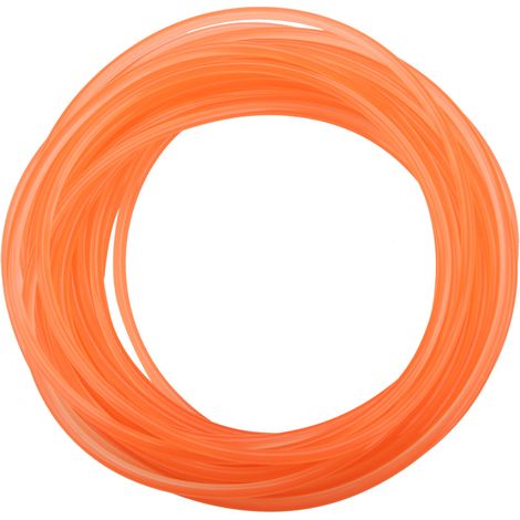 Runder, Glatter, Orangefarbener Polyurethan-(pu)-riemen Für Antriebstechnik (5 Mm X 10 M)