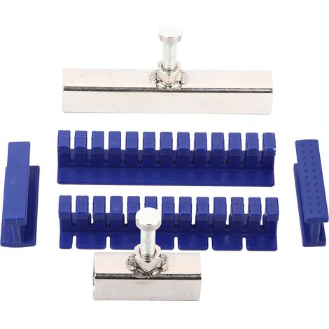 Komplettes Set An Werkzeugen Zur Lackschadenfreien Ausbeultechnik Für Autos, Exquisit Gefertigte Werkzeuge Für Metallplatten Und Alle Arten Von Flachen Oberflächen