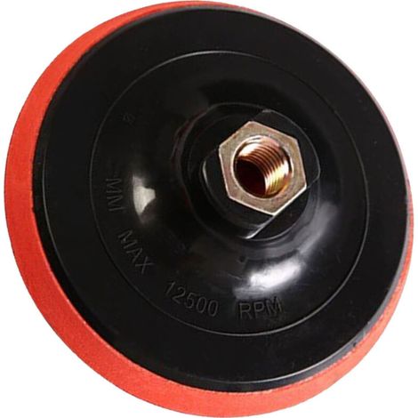 Pflanzgefäß-trägerplatte, Selbstklebend, Sechskant-schnittstelle, Abs-schleifscheibe 125 Mm Für Automobil-m14