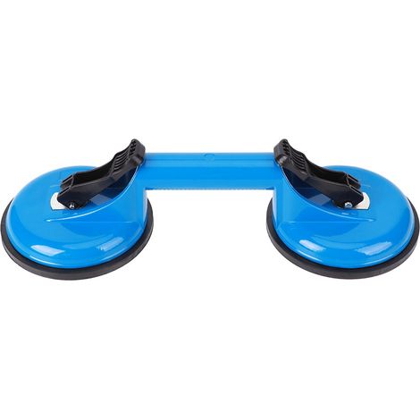 Glasreparaturwerkzeug, Saugnapf, Aluminiumlegierung + Blauer Gummi, 2-krallen-reparaturwerkzeug Zum Anheben Und Bewegen Von Glas- Oder Holzplatten, Werkzeuge