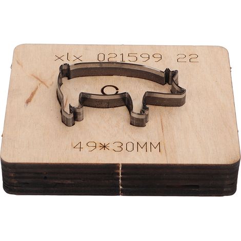 Stanzform Für Leder In Schweineform, Stanzwerkzeuge, Prägeschablone, Diy