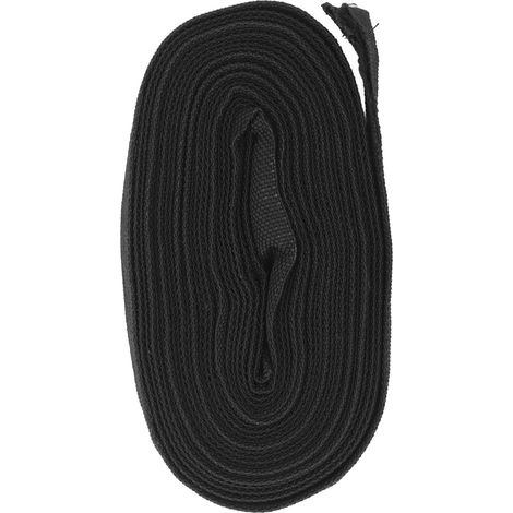 Kabelschutzhülle Für Wig-schweißbrenner, Hitzebeständige Nylon-schutzhülle Für Schweißbrenner, 4 Cm X 7,5 M, Schwarz