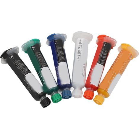 6-teiliges Set Uv-härtender, Beständiger Lötstopplack-tinte Für Bga-leiterplatten