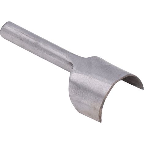 Halbrunder Schneidahle, Bogenförmiges Stahlwerkzeug, Gürtelendstanzen Für Die Lederverarbeitung, Handarbeit 40 Mm