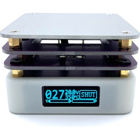 65-w-pd-kompatible Heizplatte Mit Vorheizfunktion, Oled-display, Leiterplatte, Lötstation, Heizung, Vorheizplattform, Reparaturwerkzeug, Usb-typ-c-schnittstelle