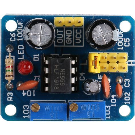 Ne555 Signalmodul Für Einstellbares Tastverhältnis Und Impulsfrequenzgenerator