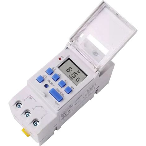 Digitales Lcd-zeitrelais, Mikrocomputerprogrammierbares Display, 220 V 16 A Zeitschalter
