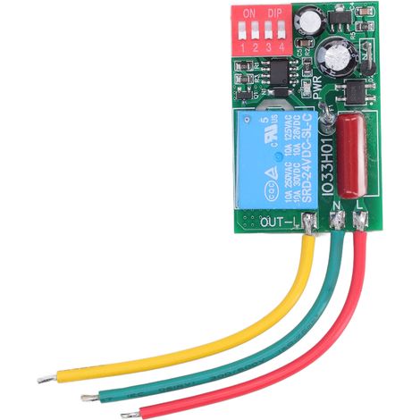 Relais-schalter, Einstellbarer Timer, Synchronisationsverzögerung, 110–220 V Eingang, 1-kanal-ausgang Zur Steuerung