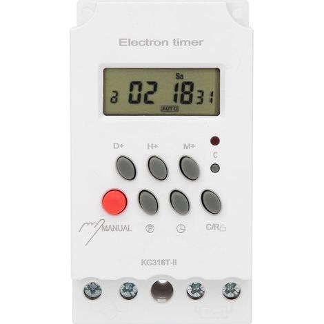 Digitaler Timer Mit Lcd-bildschirm, Mikrocomputer, Elektronischer Timer Abs 220v Kg316tii