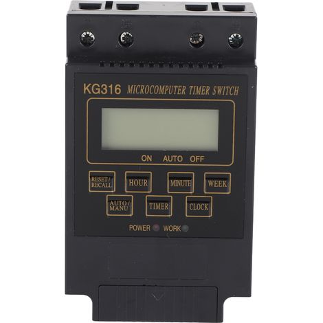 Lcd-digitaltimer, Mikrocomputergesteuert, Programmierbares Zeitrelais (ac220v)