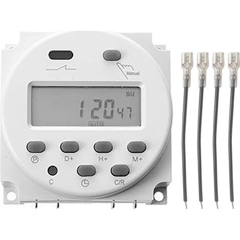 Digitaler Mikrocomputer-timer Mit Zeitschalter Und Lcd-anzeige Cn101a Dc12v 4-adrig