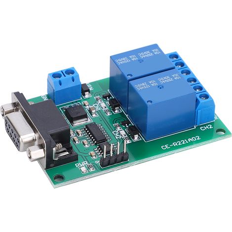 2-kanal-seriellport-relaismodul, Rs232, Uart-protokoll, Db9-schnittstelle, Tb351-fernsteuerungs-schaltplatine
